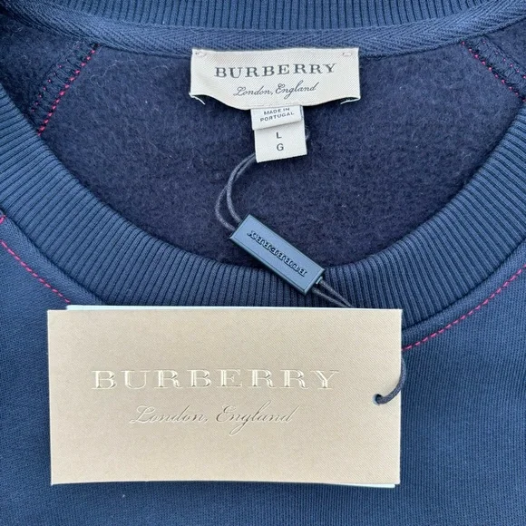 Burberry Logo Crewneck Sweatshirt - Picture 2 of 4